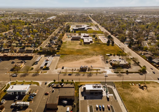 Vacant Lot For Sale-3350 23rd Ave, Evans, CO 80620-Aerial View of Property