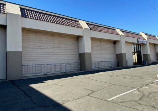 Warehouse For Lease-3005 W 29th St, Unit E, Greeley, CO - Exterior of Overhead Doors