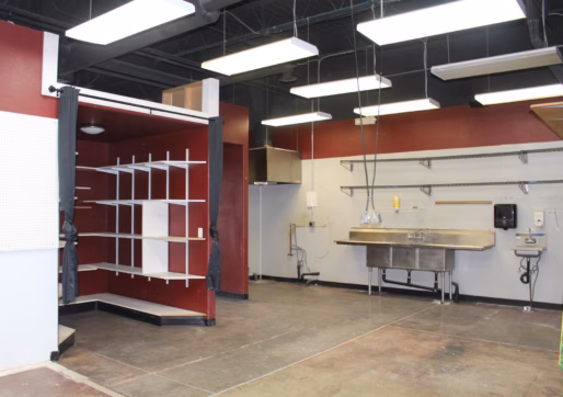 For Lease-5750 W 10th St, Unit B, Greeley, CO 80634-Back Room with 3-basin sink
