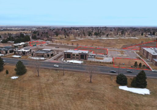 Vacant Land For Sale - Pinnacle Office Park - Lot 4 - Aerial View Looking South