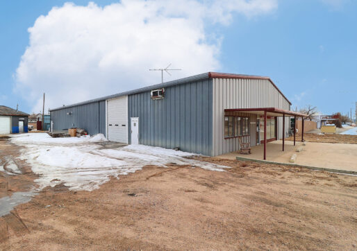 Commercial/Light Industrial For Sale-1100 Denver Ave, Ft Lupton, CO-Building 1 Side View