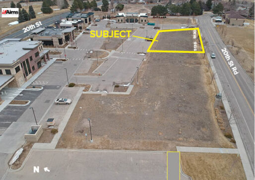 2 Vacant Lots For Sale-5130 & 5136 W 20th St, Greeley, CO-Aerial View