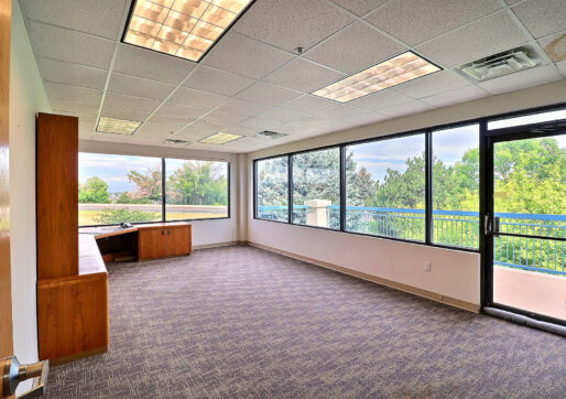 Office/Medical Suites For Lease: 5754 W 11th St, 2nd Floor, Greeley, CO 80634 - Office with balcony