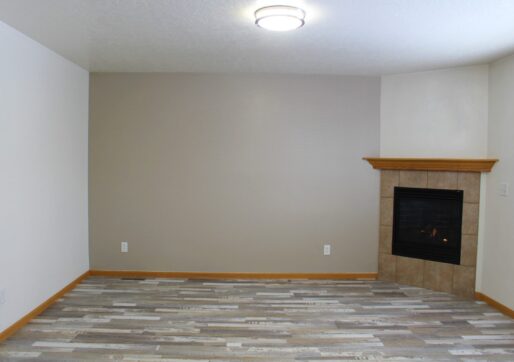 For Lease-919 44th Ave Ct, Unit I, Greeley, CO - Living Room with Fireplace