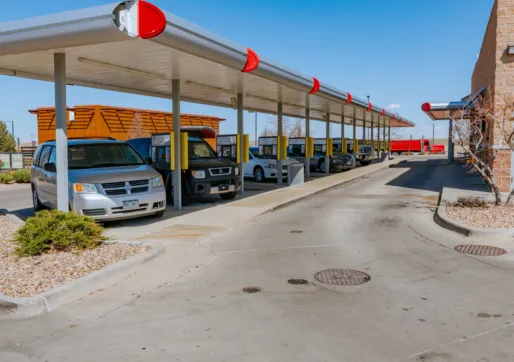 For Sale-1319 Tower Rd, Commerce City, CO 80022-Long View of Covered Stations - Fast Food Restaurant